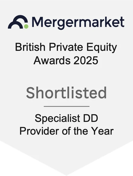 Mergermarket British Private Equity Awards 2025 shortlisted, Specialist DD Provider of the Year